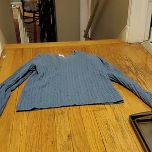 Blue/periwinkle sweater